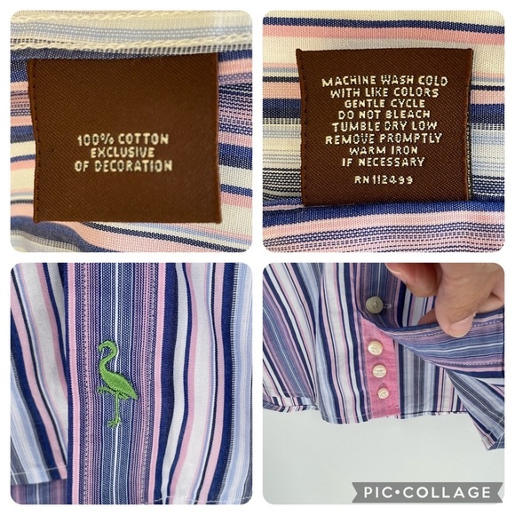 Tailor Byrd Long Sleeve Button Up Shirt Bundle - Sz S - Picture 12 of 16